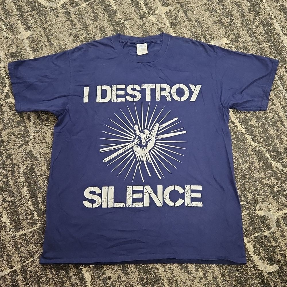 I DESTROY SILENCE T-shirt L